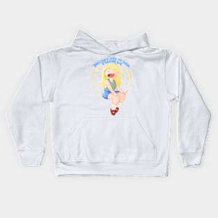 Every time I leave my room I wanna die - Fionna and Cake / Adventure Time fan art Kids Hoodie